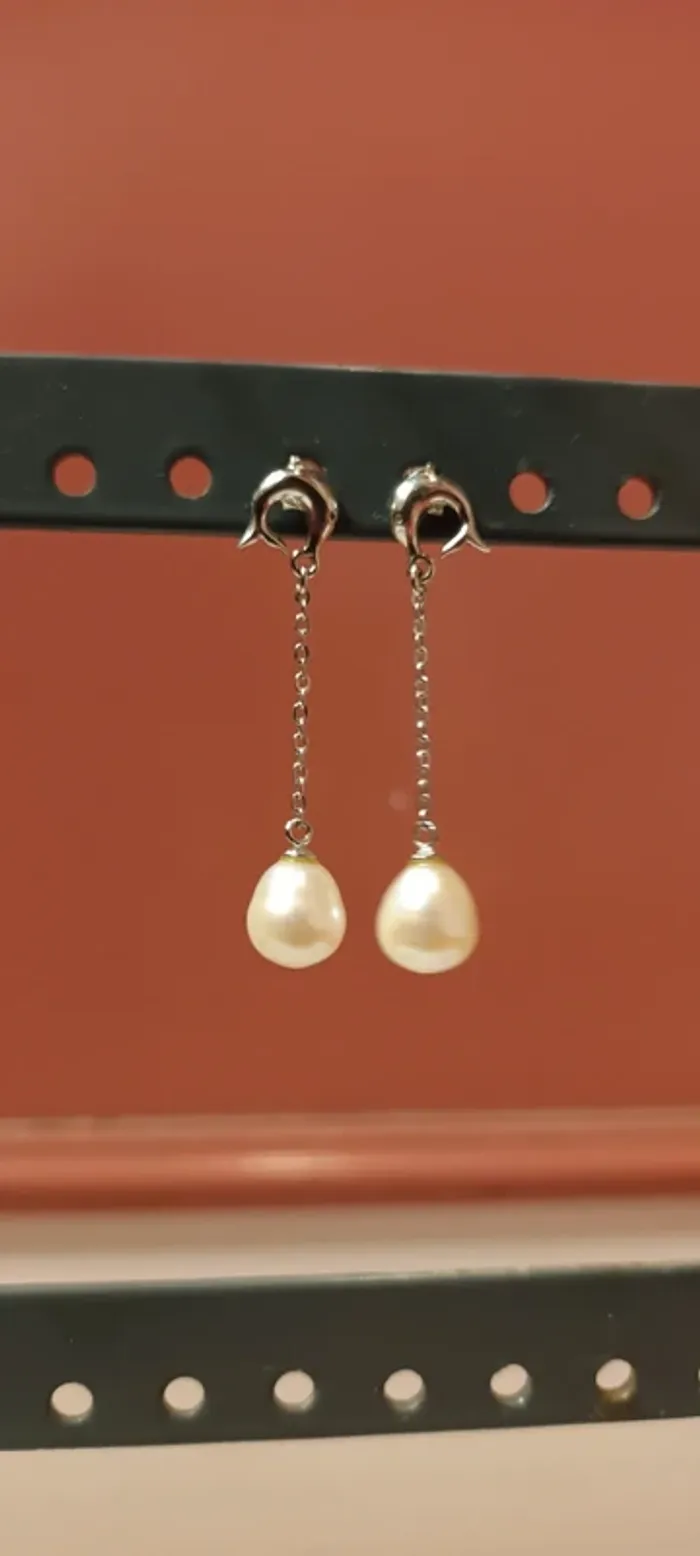 Boucles d'oreilles perles