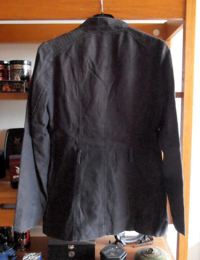 Veste femme, Promod, taille M 38, noire, mi-longue - photo numéro 4
