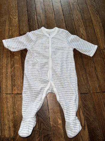 Pyjama velour la redoute 3 mois