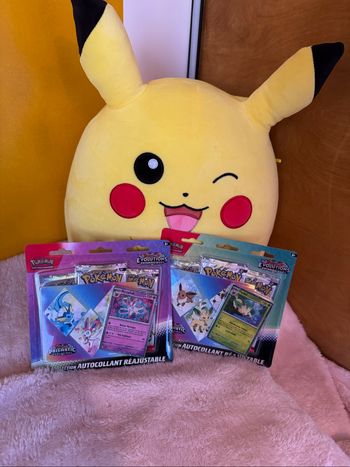 Pokémon lot de 2 tri pack Évolutions Prismatiques EV8.5 FR 🇫🇷 neuf et scellé