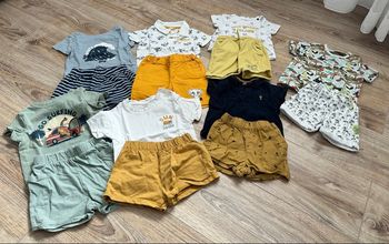Lot de shorts t-shirt