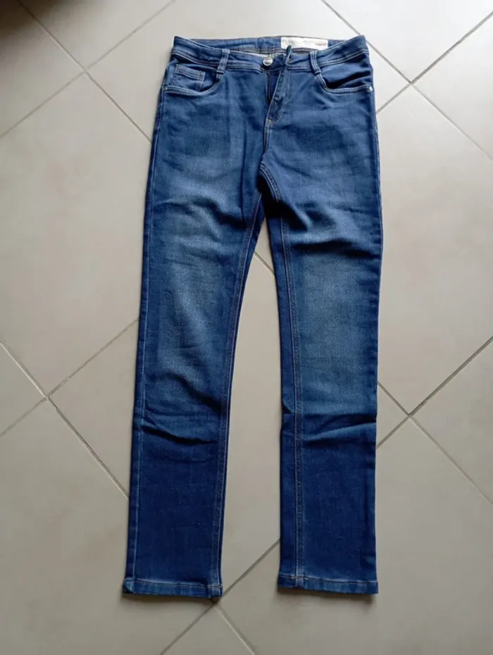 Jean bleu 13-14 ans