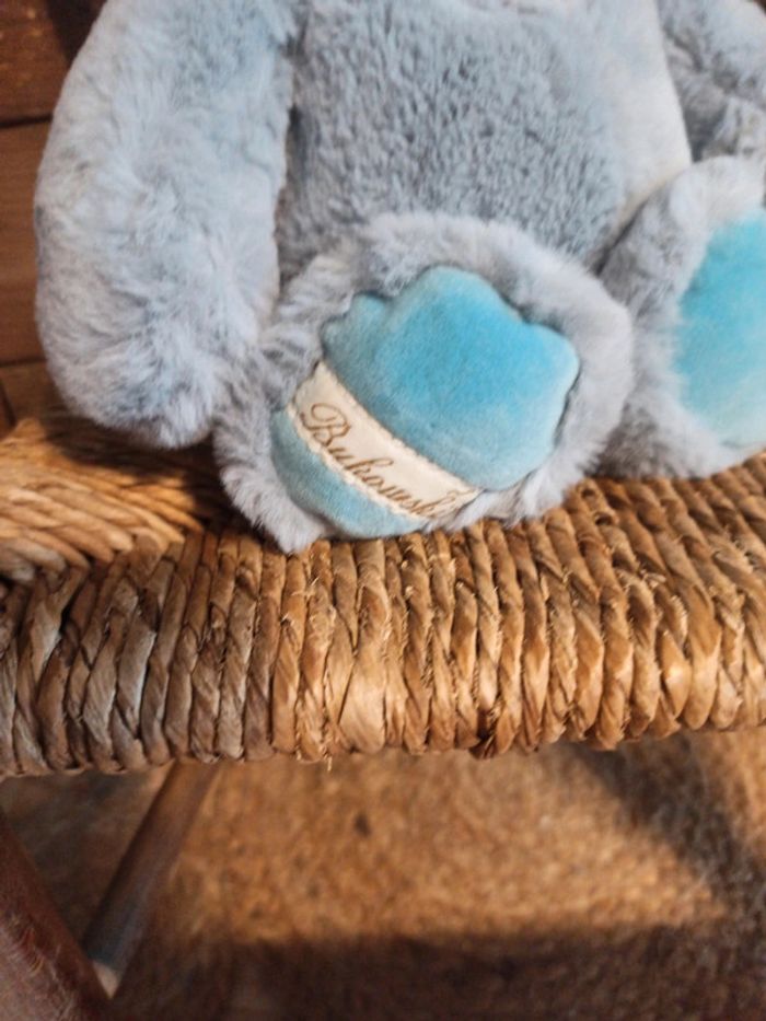 Peluche dragon bleu Bukowski tbe - photo numéro 2