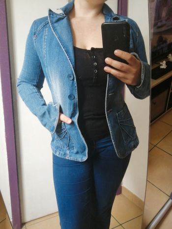 Veste jean stradivarius
