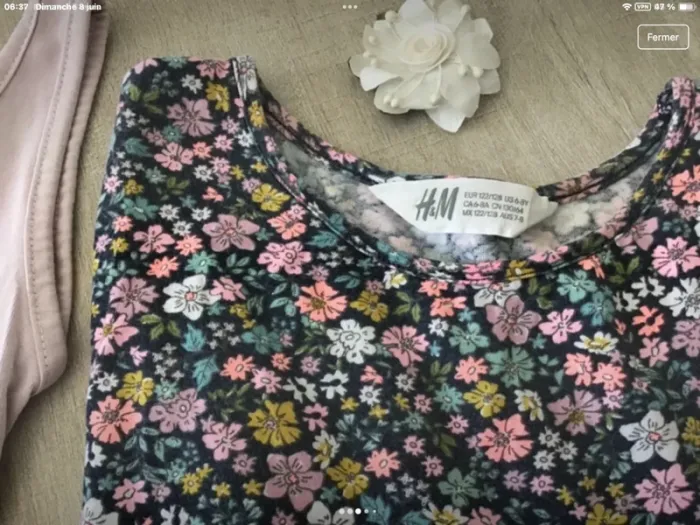 Lot vêtements fillette h et m disney - photo numéro 5