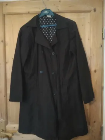 Trench Noir Femme