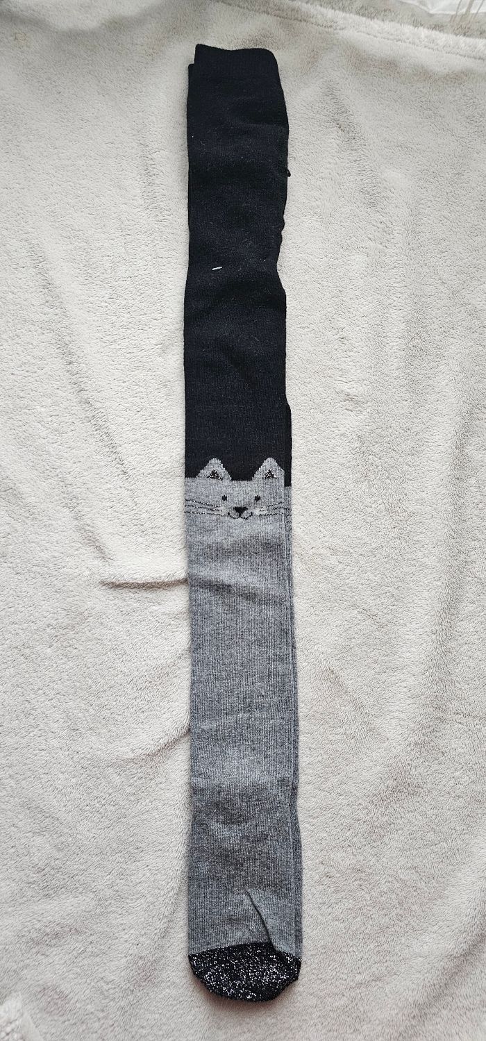 Lot de 2 collants chauds fille – Neufs, taille 4-5 ans - photo numéro 3