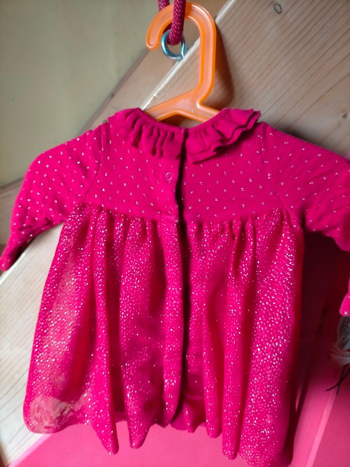 Très belle robe de fête Petit Bateau 6 mois - photo numéro 3