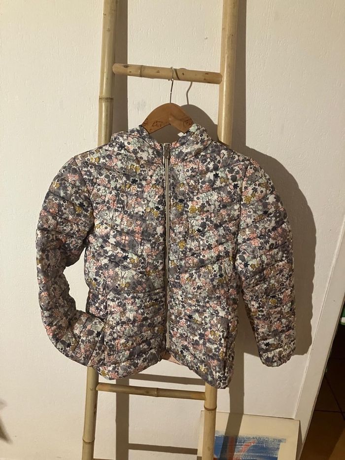 Doudoune Mango kids à fleur