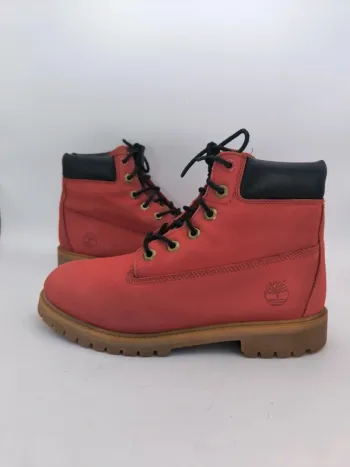 Chaussures boots homme Timberland 6 rouge Taille 40