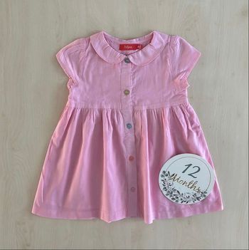 Robe été bébé fille  - tissaia - taille 12 mois 74 cm