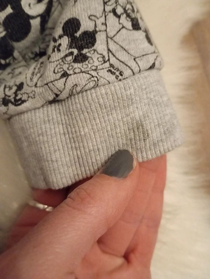 Lot bébé fille sweat Disneyland Minnie + jean Kiabi 36 mois - photo numéro 9