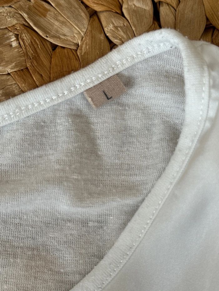 T-shirt blanc imprimé - photo numéro 8