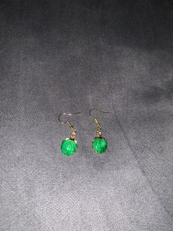 boucles d'oreilles coquillage