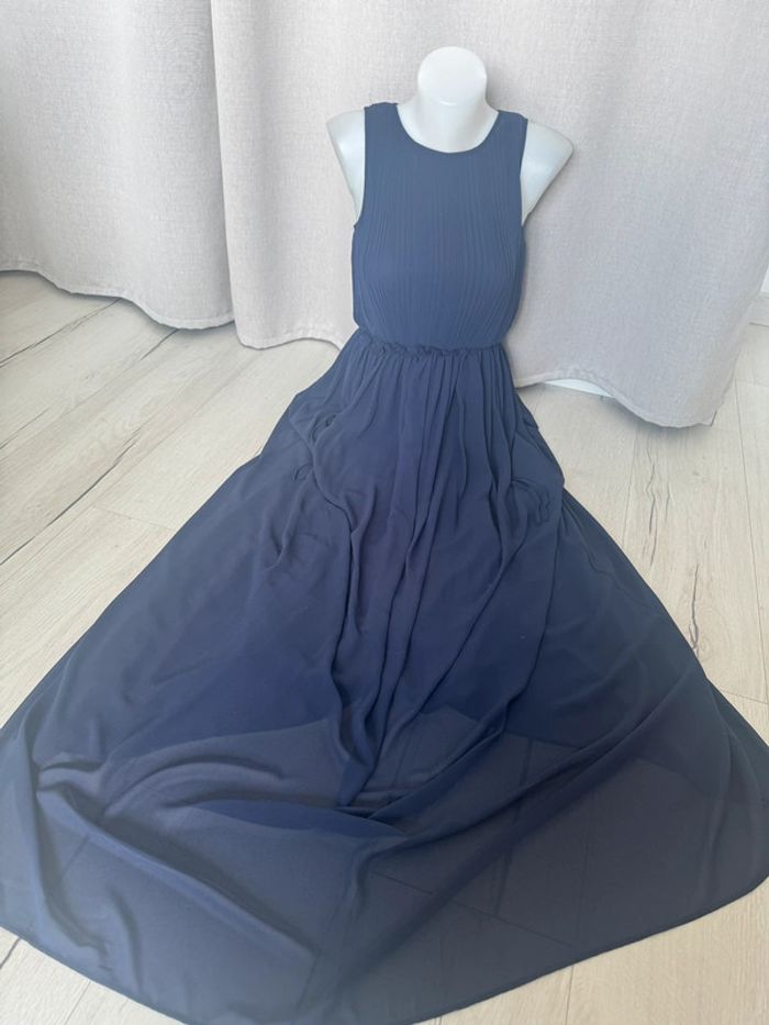 Robe longue bleu marine - photo numéro 4