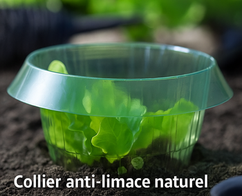 Lot de 12 colliers anti limaces et escargots sans produits chimiques