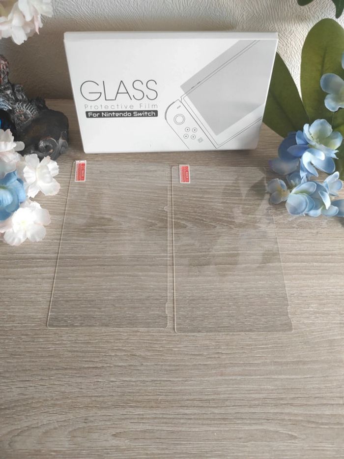 Lot de 2 vitres de protection écran – Nintendo Switch - photo numéro 4