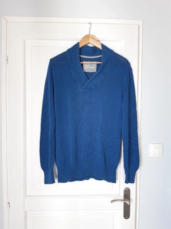 Pull bleu en maille Jules M