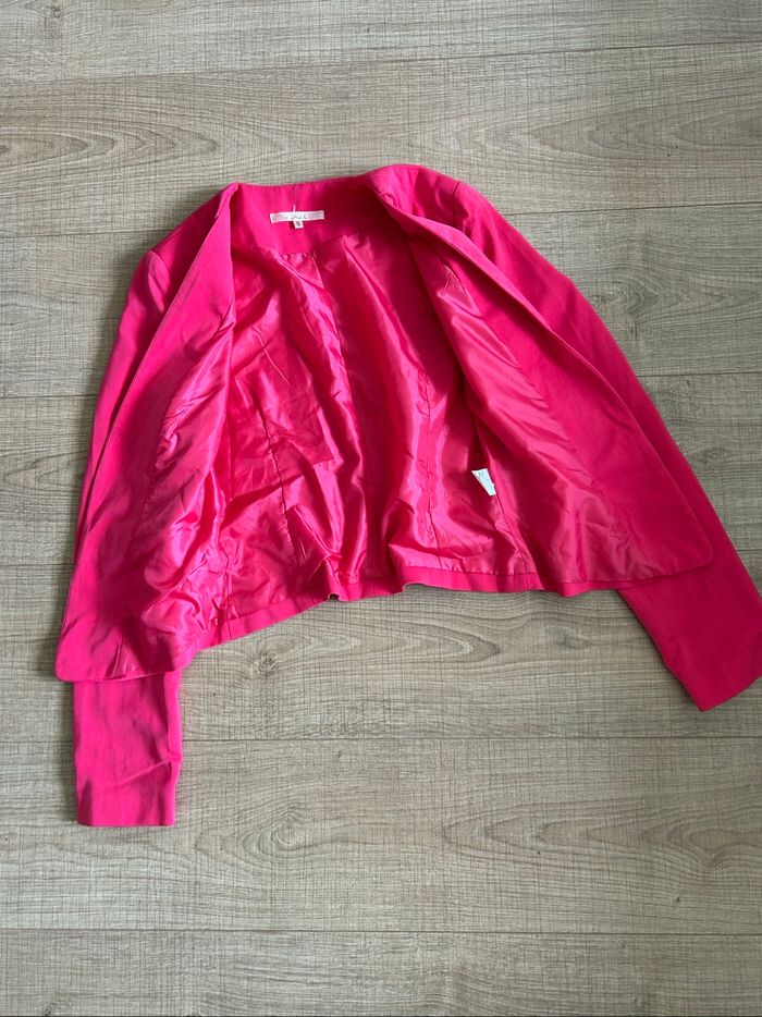 Blazer rose Eva&Lola taille S jamais porté - photo numéro 8