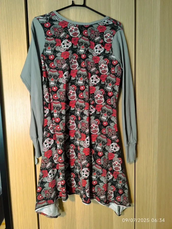 Robe grise Calaveras (L 42) - photo numéro 2