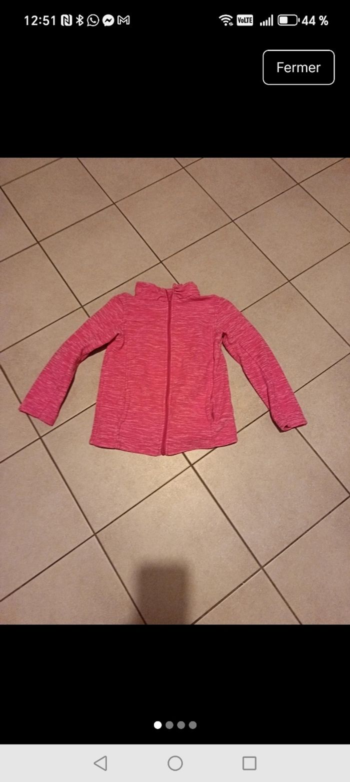 Veste polaire 12 ans