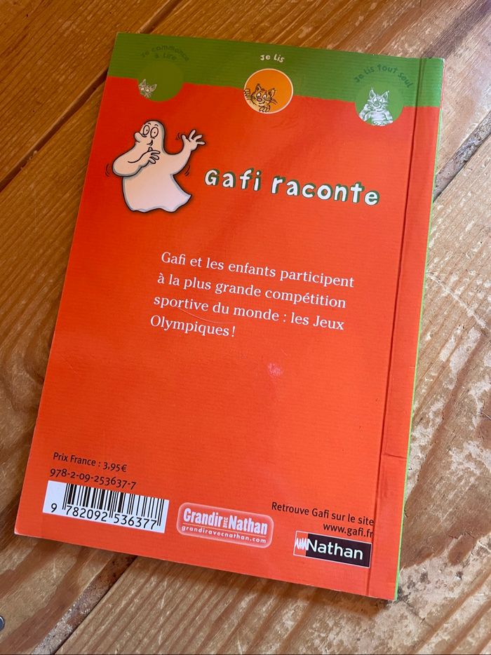 Livre - Gafi aux jeux olympiques - photo numéro 2