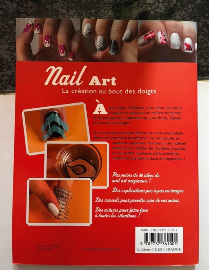 Livre nail art la création au bout des doigts - photo numéro 2