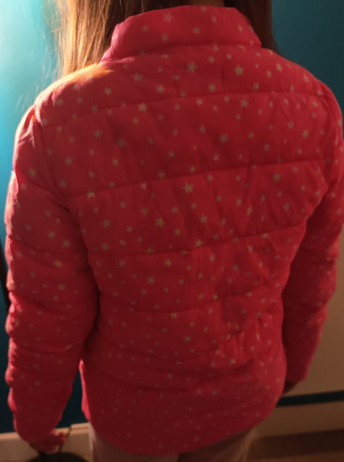Blouson fille avec motif 10 ans - photo numéro 2