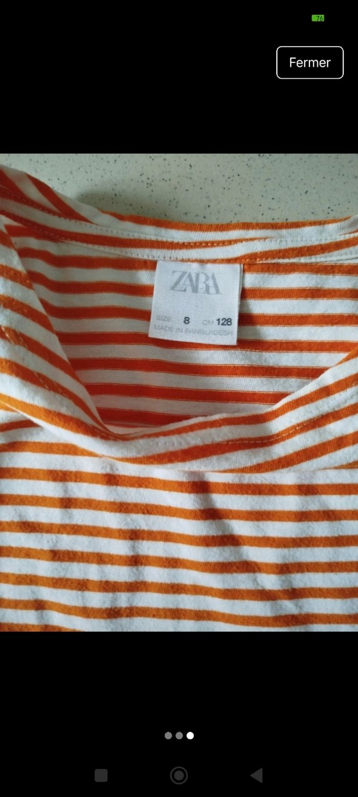 T-shirt ZARA - photo numéro 2