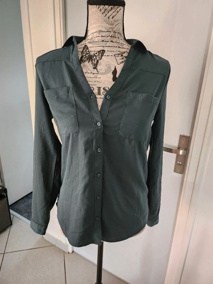 Superbe blouse Kaki de taille 36 et de marque Tally Weijl