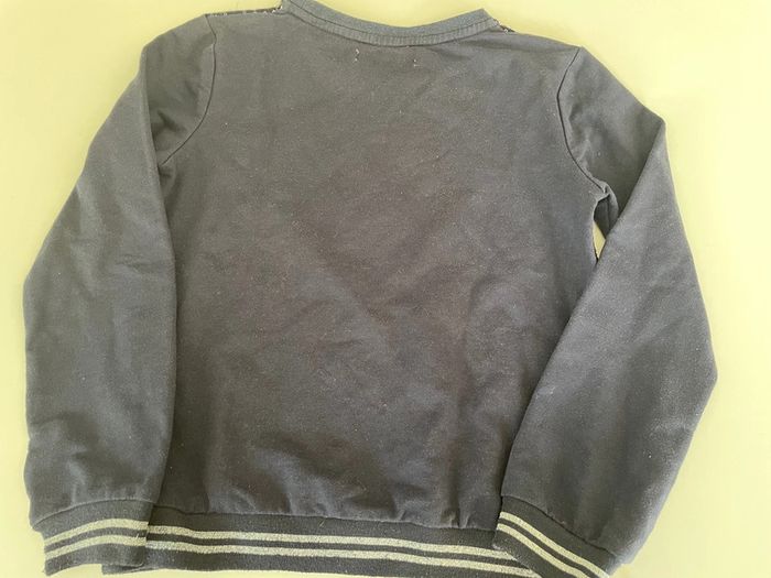 Naf naf Sweat bleu marine T10ans - photo numéro 6