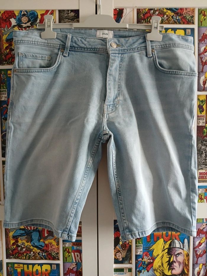 Short en jeans homme Jules taille 48