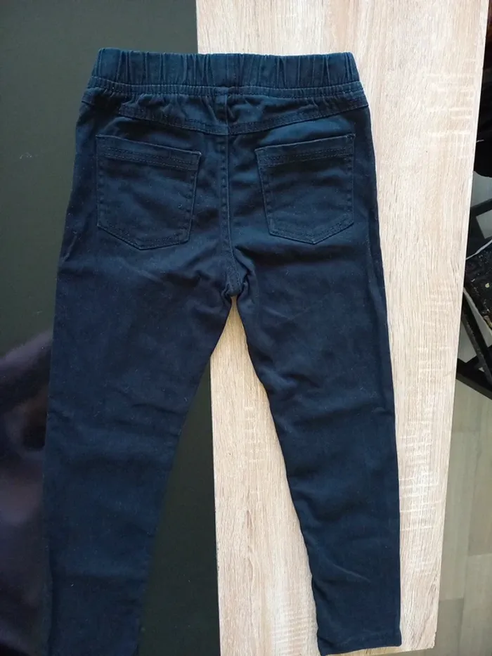Pantalon jegging noir fille 8 ans - photo numéro 5