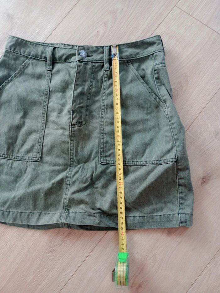 Jupe 38 Jean kaki c84 - photo numéro 10