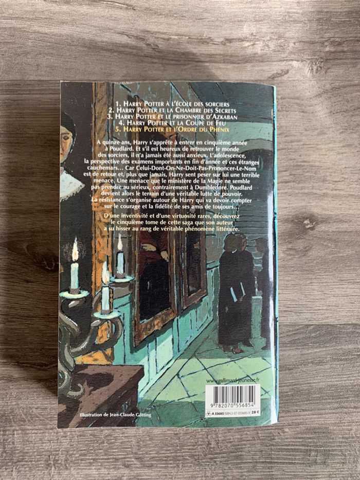 harry potter et l'ordre du phenix gallimard - photo numéro 2