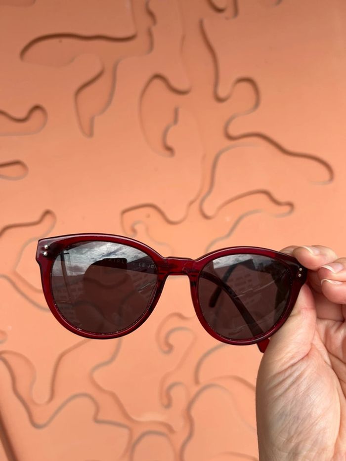 Lunettes de soleil Jimmy Fairly X Le Jura rouge Aristide - photo numéro 7