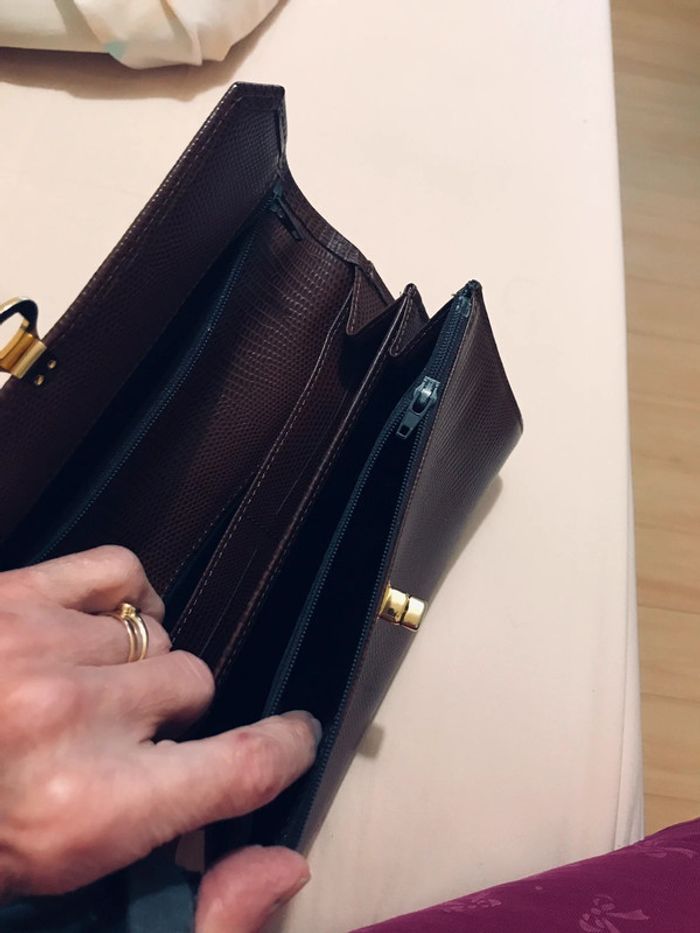 Petit sac cuir noir - photo numéro 4