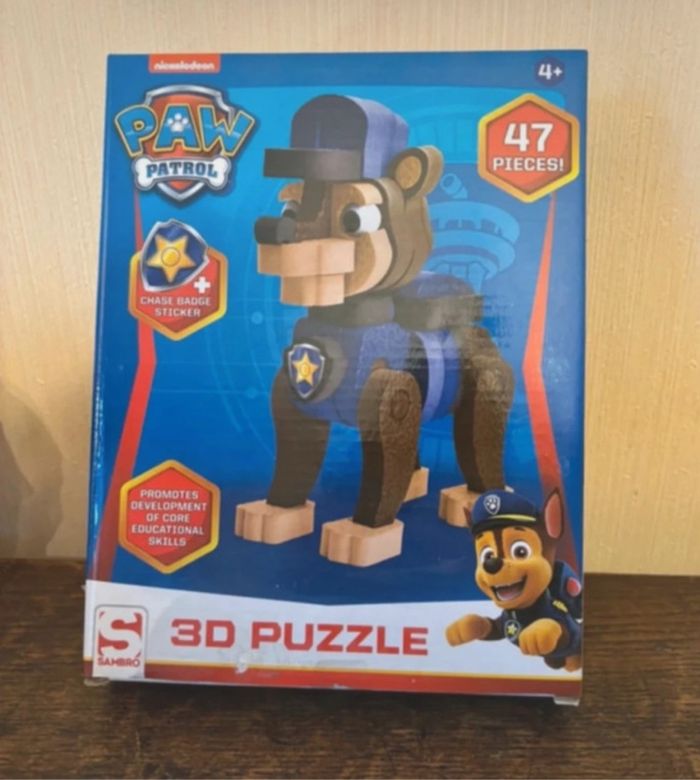 Lot Paw Patrol « Pat Patrouille » : puzzle 3D Chase et jeu de Mémo - photo numéro 6