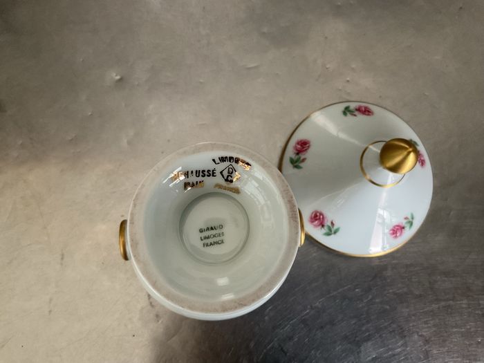 Bonbonnière porcelaine Giraud Limoges - photo numéro 7