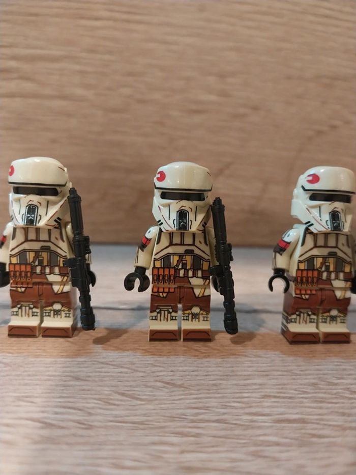 Figurines type lego 4 stormtroopers star wars - photo numéro 2