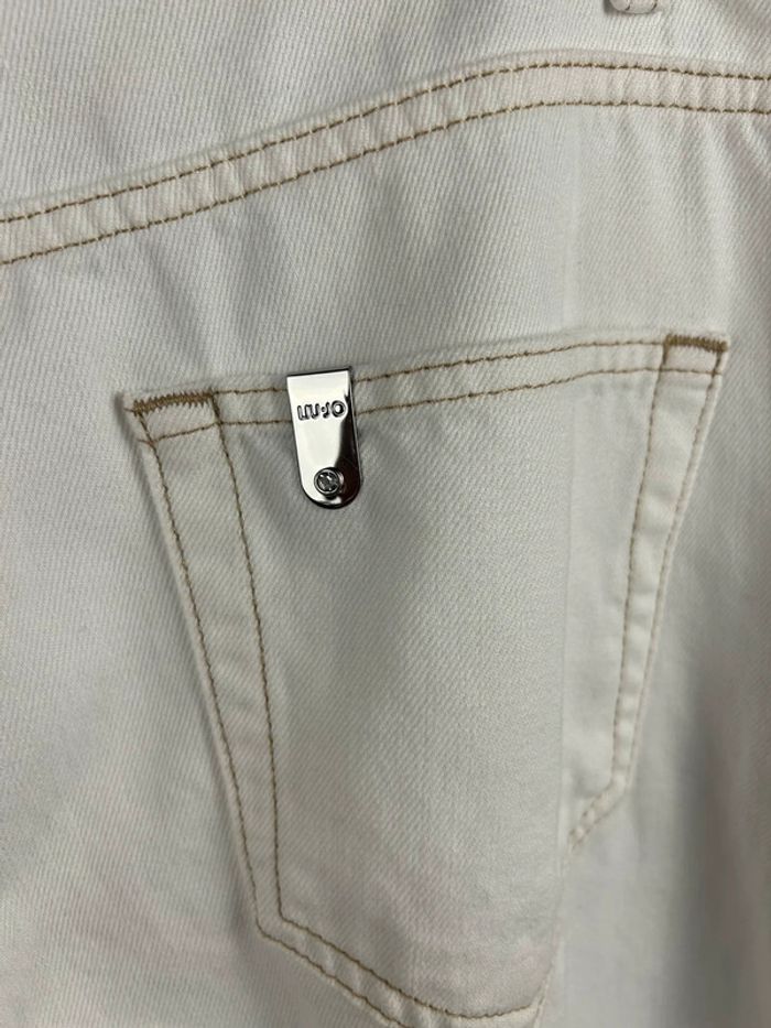 Jean blanc Baggy LiuJo W32 Neuf - photo numéro 6
