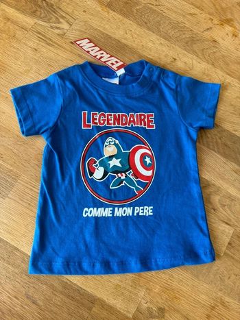 Tee shirt Marvel