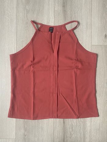 👚 Haut Col Américain Rose Poudré (Neuf)