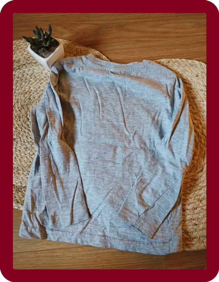 Maillot manches longues taille 3-4ans marque Zeeman en très bon état - photo numéro 2