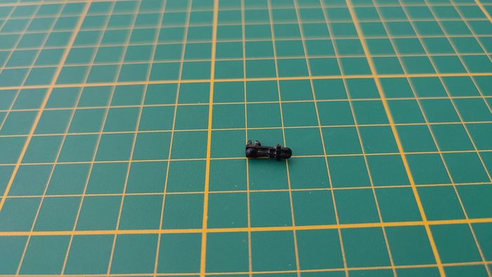 Attache capot pièce détachée miniature Ferrari 250 testa rossa 1957 Burago Bburago 1/18 #B59