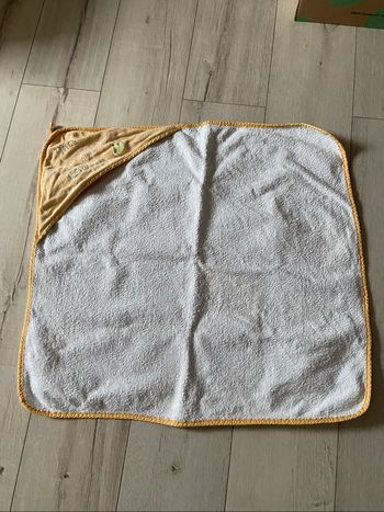 Sortie de bain orange