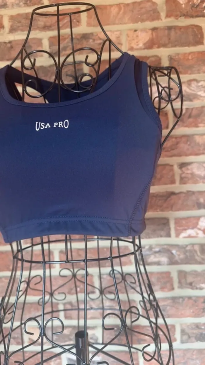 Brassière bleu USA PRO - photo numéro 5