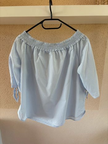 Blouse à rayures bleu et blanche H&M taille 36