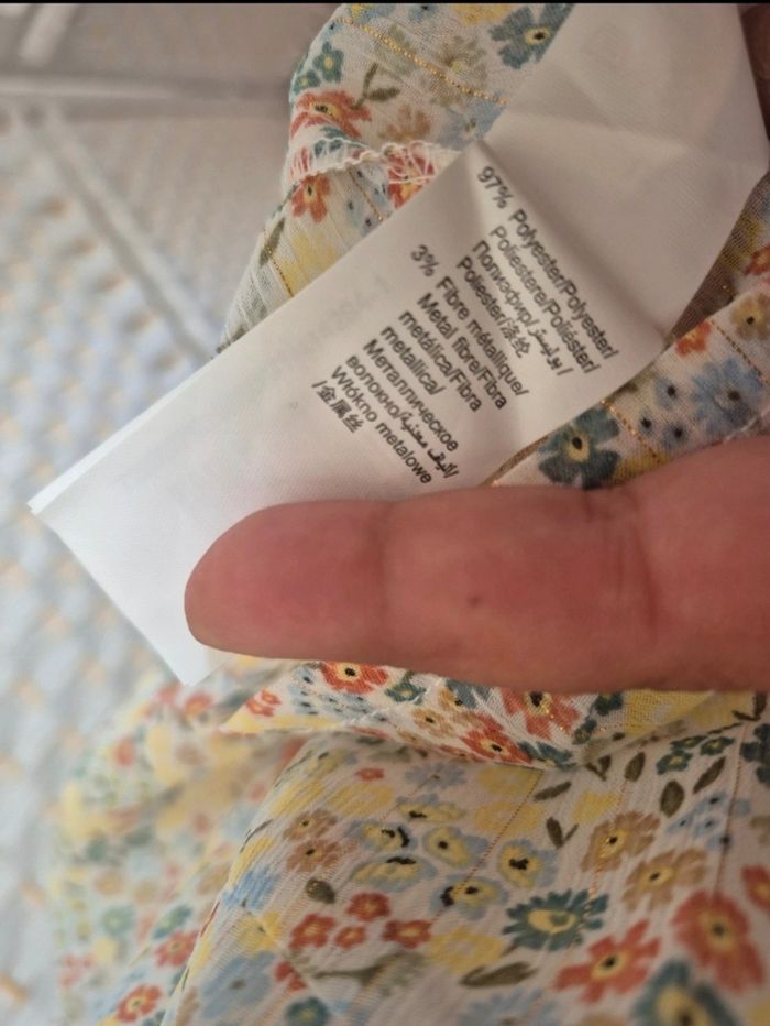 💕jolie blouse/ top fleuri bizzbee femme TL/ 40💕 - photo numéro 9