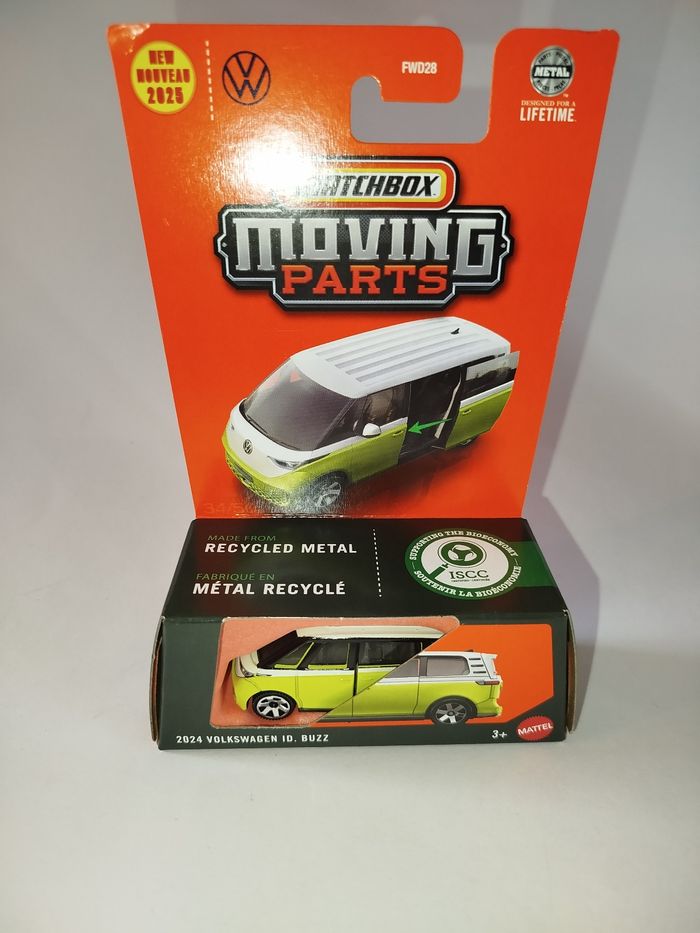 Matchbox 2024 Volkswagen ID.Buzz  1êre Êdition Open Parts 2025 - photo numéro 8